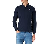 Schott NYC Psjames2ml Camisa de Polo, Azul Marino, M para Hombre