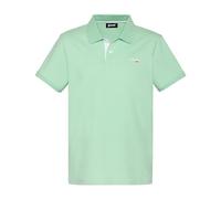 Schott NYC Psmilton, Polo, Hombre, Verde Pastel/Blanco, XXL