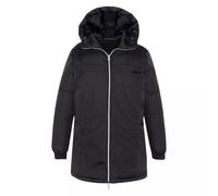 Schott NYC Riversa2w Chaqueta, Negro y Negro, L para Mujer