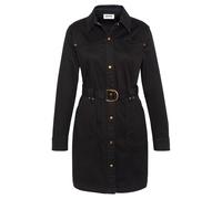 Schott NYC ROBJOYAWX - Vestido (Talla L), Color Negro, Negro, L