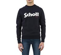 Schott NYC Swcrew Sudadera, Azul Marino, XX-Large para Hombre