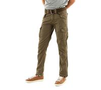 Schott NYC Trbatle70pk2, Pantalones, Hombre, Verde, 32W