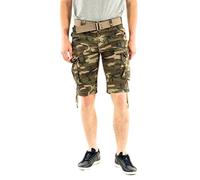 Schott NYC, Trranger30, Bañador, Hombre, Multicolor (Camo Kaki Camo Kaki), 29