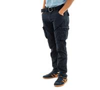 Schott NYC Trranger70 Pantalones Informales, Azul, 29W para Hombre