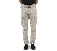 Schott NYC TRRANGER70, Pantalones para Hombre, Gris (Ciment), 32W