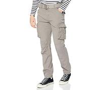 Schott NYC TRRANGER70, Pantalones para Hombre, Gris (Grey), 29W