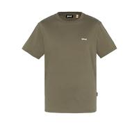 SCHOTT NYC Tsclaws1 Camiseta, Verde, L para Hombre