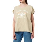 Schott NYC TSGLENW T-Shirt, Sage Caqui, S Mujer, Sage Caqui, S