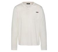 SCHOTT NYC Tskea4ml Camiseta, Off White, L para Hombre