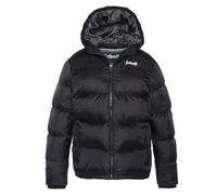 Schott NYC UTAH2B Chaqueta DE Plumas para NIÑOS con Capucha Y CANESÚ DE Schott, Black, 16