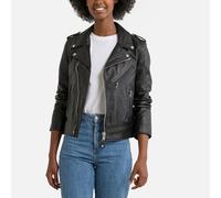 SCHOTT Perfecto de piel de cordero LCW 1601D. Color Negro