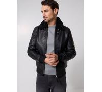 Schott Veste Classique Poches Zipees Et Rib Sch XXL Negro