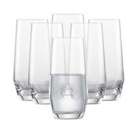 Schott Zwiesel 112420 Copas de cóctel, vidrio, transparente, 6 unidades, vidrio, transparente, 23.8 x 16.6 x 15.3 cm