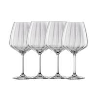 Schott Zwiesel Blossom copa de cóctel, juego de 4 - fabricada en Alemania en cristal Tritan-Kristallglas, para Borgoña y cócteles, brillante, duradera y apta para lavavajillas