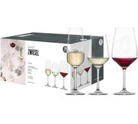 SCHOTT ZWIESEL Caja allround Tulip (set de 12), set de copas de vino y champán intemporales, copas de cristal Tritan aptas para lavavajillas, Fabricadas en Alemania (art. nº. 124336)