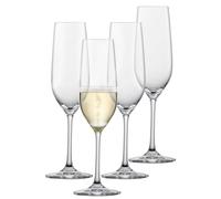 SCHOTT ZWIESEL Copas de champán Forté (set de 4), copas de champán intemporales con punta de espuma, copas de cristal Tritan aptas para lavavajillas, fabricadas en Alemania (art. nº 123616)