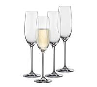 Schott Zwiesel Juego de 4 copas de champán con punto de mousse, aptas para lavavajillas, fabricadas en Alemania (número de referencia 130010), cristal