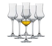 SCHOTT ZWIESEL Copas de grappa Bar Special (set de 6), copas de aguardiente clásicas con tallo, copas de cristal Tritan aptas para lavavajillas, fabricadas en Alemania (art. nº 120518)