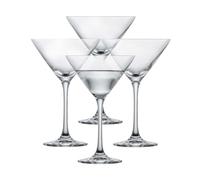 SCHOTT ZWIESEL Copas de Martini Bar Special (set de 4), copas de Martini clásicas, copas de cristal Tritan aptas para lavavajillas, fabricadas en Alemania (art. nº. 123658)