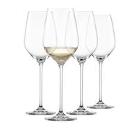 Schott Zwiesel Fortissimo 123684 - Juego de 4 copas de vino para vino blanco, aptas para lavavajillas, fabricadas en Alemania