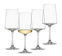 SCHOTT ZWIESEL Copas de vino blanco MioVino (set de 4), modernas copas de vino para vino blanco, copas de cristal Tritan aptas para lavavajillas, fabricadas en Alemania (art. nº 124050)
