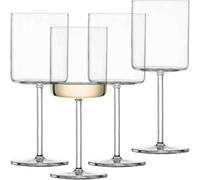 SCHOTT ZWIESEL Copas de vino blanco Modo (set de 4), copas rectas para vino blanco, copas de cristal Tritan aptas para lavavajillas, fabricadas en Alemania (art. nº. 119900)