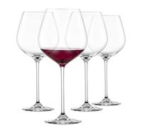 SCHOTT ZWIESEL Coupe de Bourgogne Fortissimo (set de 4), refinadas copas de Borgoña para vino tinto, copas de cristal Tritan aptas para lavavajillas, fabricadas en Alemania (art. nº. 123683)