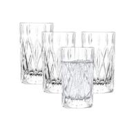 Schott Zwiesel vaso allround Age (juego de 4), vaso moderno con relieve, cristal apto para lavavajillas (art. nº. 124300)