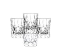 SCHOTT ZWIESEL vaso de chupito Age (juego de 4), vaso de chupito moderno con relieve, vasos de cristal aptos para lavavajillas (art. nº. 124298)