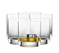 SCHOTT ZWIESEL Vaso de whisky Simple (juego de 6), vaso recto para whisky, cristal Tritan apto para lavavajillas, fabricado en Alemania (art. nº. 123664)