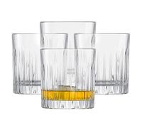 Schott Zwiesel Juego de 4 vasos de whisky Stage para whisky con relieve, aptos para lavavajillas (número de referencia 121879)