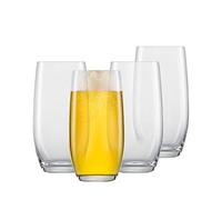 SCHOTT ZWIESEL Vasos de cerveza For You (set de 4), vasos de forma clásica para beber cerveza, vasos de cristal Tritan aptos para lavavajillas, fabricados en Alemania (art. nº. 121873)