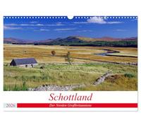 Schottland - Der Norden Großbritanniens (Wandkalender 2026 DIN A3 quer), CALVENDO Monatskalender: Einige der schönsten Plätze Schottlands werden in diesem Kalender in wundervollen Farben gezeigt