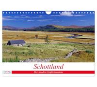 Schottland - Der Norden Großbritanniens (Wandkalender 2026 DIN A4 quer), CALVENDO Monatskalender: Einige der schönsten Plätze Schottlands werden in diesem Kalender in wundervollen Farben gezeigt
