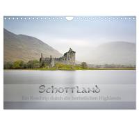 Schottland - Ein Roadtrip durch die herbstlichen Highlands (Wandkalender 2026 DIN A4 quer), CALVENDO Monatskalender: Schottland pur - von seiner schönsten Seite fotografiert!