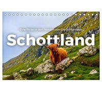 Schottland - Eine Reise in den Norden von Großbritannien. (Tischkalender 2026 DIN A5 quer), CALVENDO Monatskalender: Entdecken Sie einige der besten Fotografien von Schottland.