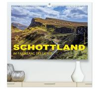 Schottland - Im Farbklang des Lichts (hochwertiger Premium Wandkalender 2026 DIN A2 quer), Kunstdruck in Hochglanz: Schottlands Insel Skye, ... und Edinburgh in eindrucksvollen Bildern.