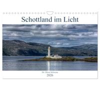 Schottland im Licht (Wandkalender 2026 DIN A4 quer), CALVENDO Monatskalender: Beeindruckende Landschaften und Baudenkmäler von Edinburgh bis zu den Orkney-Inseln