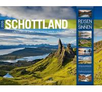 Schottland Kalender 2026 | Unterwegs zwischen Highlands und Hebriden: Imposanter Reise-Kalender im großen Querformat (54x42 cm) | Edinburgh