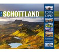 Schottland Kalender 2027 | Unterwegs zwischen Highlands und Hebriden: Imposanter Reise-Kalender im großen Querformat (54x42 cm) | Edinburgh