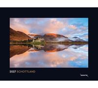 Schottland - KUNTH Wandkalender 2027: Hochwertiger, bildstarker Kalender mit Spiralbindung im Großformat