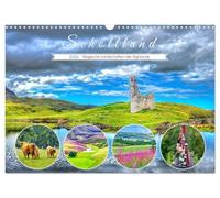 Schottland - Magische Landschaften der Highlands (Wandkalender 2026 DIN A3 quer), CALVENDO Monatskalender: Verzauberte schottische Highlands - Ein Kalender für Naturliebhaber