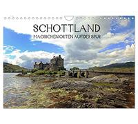 Schottland - magischen Orten auf der Spur (Wandkalender 2026 DIN A4 quer), CALVENDO Monatskalender: Lassen Sie sich jeden Monat von der Magie Schottlands verzaubern.