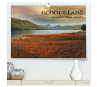Schottland - Spiegel der Seele (hochwertiger Premium Wandkalender 2026 DIN A2 quer), Kunstdruck in Hochglanz: Lassen Sie sich von diesem Kalender mit ... und Faszination Schottlands begleiten.