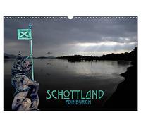 Schottland und Edinburgh (Wandkalender 2026 DIN A3 quer), CALVENDO Monatskalender: Herbstlandschaft, Eindrücke von Edinburgh