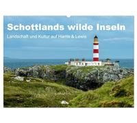 Schottlands wilde Inseln (Wandkalender 2026 DIN A2 quer), CALVENDO Monatskalender: Landschaften und Kultur der Inseln Harris & Lewis in 13 ausgesuchten Bildern