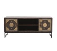 Schrank Deko Accesorio Para El Hogar Blanco Madera Maciza 40cm Oriental Vintage