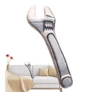 Schraubenschlüssel Plüsch - Plüsch-Spielzeug-Werkzeuge - Kuscheliges Plüsch-Schraubenschlüssel-Spielzeug - Zierkissen In Maulschlüsselform Für Babyzimmer Spielzimmer Schlafzimmer Sofa Couch Stuhl Auto