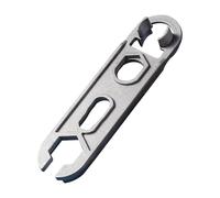 Schraubenschlüssel zum Entfernen von Luftsprudlern - rostfreies Werkzeug aus Aluminiumlegierung, tragbarer Wasserhahnschlüssel aus Metall | Spritzschutz-Installateur für die Düse von Badezimmer-Küchen