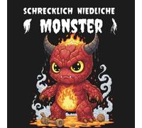 Schrecklich niedliche Monster - Ein kreatives Malbuch für Kinder und Erwachsene